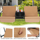 Porch Swing Chair with Adjustable Canopy by LJGDeals