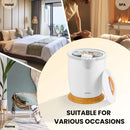 Bathroom Towel Warmer Bucket with Fragrance Holder and Auto Shut by LJGDeals