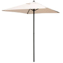 5 Feet Patio Square Market Table Umbrella Shelter with 4 Sturdy Ribs by LJGDeals