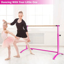 51 Inch Ballet Barre Bar with 4-Position Adjustable Height by LJGDeals