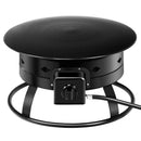 58 000BTU Firebowl Outdoor Portable Propane Gas Fire Pit with Cover and Carry Kit by LJGDeals