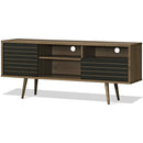Mid-Century Modern TV Stand for TVs up to 65 Inch with Storage Shelves by LJGDeals