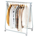 Extendable Foldable Heavy Duty Clothing Rack with Hanging Rod by LJGDeals