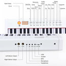 88-Key Portable Full-Size Semi-weighted Digital Piano Keyboard by LJGDeals