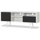 Mid-Century Modern TV Stand for TVs up to 65 Inch with Storage Shelves by LJGDeals