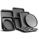 10 Pieces Nonstick Bakeware Set Baking Roasting Cake Pans by LJGDeals