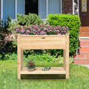 Raised Garden Elevated Wood Planter Box Stand by LJGDeals
