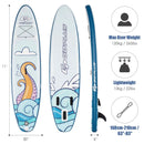 11 ft Inflatable Stand Up Paddle Board Surfboard with Aluminum Paddle Pump by LJGDeals