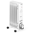 1500W Electric Space Heater with 3 Heat Settings and Safe Protection by LJGDeals