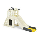 6-In-1 Large Slide for Kids Toddler Climber Slide Playset with Basketball Hoop by LJGDeals