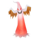 6 Feet Halloween Inflatable Ghost Quick Blow up Halloween D√©cor with LED Lights by LJGDeals