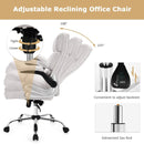 Adjustable Swivel Office Chair with High Back and Flip-up Arm for Home and Office by LJGDeals