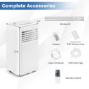 Portable Air Conditioner 5000 BTU Cools 250 Sq Ft with Remote by LJGDeals