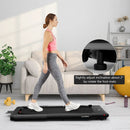 2.25HP 2 in 1 Folding Treadmill with APP Speaker Remote Control by LJGDeals