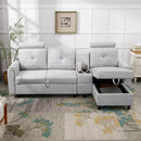 L Shaped Sectional Couch With Storage