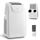 12000 BTU Dual Hose Portable Air Conditioner with Remote Control-White by LJGDeals
