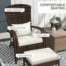 Moore Rattan Adirondack Chair