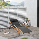 Cochran Wooden Outdoor Lounge Chair