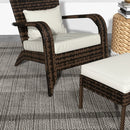 Moore Rattan Adirondack Chair