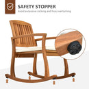 Dorothy Wooden Outdoor Patio Rocking Chair