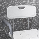 Elderly Commode Shower Chair With Arms