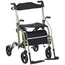 Elderly Mobility Walker Wheelchair With Seat