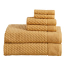 Cotton Diamond Waffle Weave Bath Towel Set - Grayson Collection by Great Bay Home