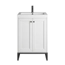 James Martin Chianti 24" Single Bathroom Vanity, Glossy White