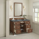James Martin Lorelai 48" Single Bathroom Vanity, Mid-Century Walnut