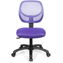 Low-back Computer Task Chair with Adjustable Height and Swivel Casters by LJGDeals