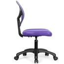 Low-back Computer Task Chair with Adjustable Height and Swivel Casters by LJGDeals