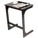 Adjustable C-Shape Couch End Table wth Tilting Top-Brown by LJGDeals