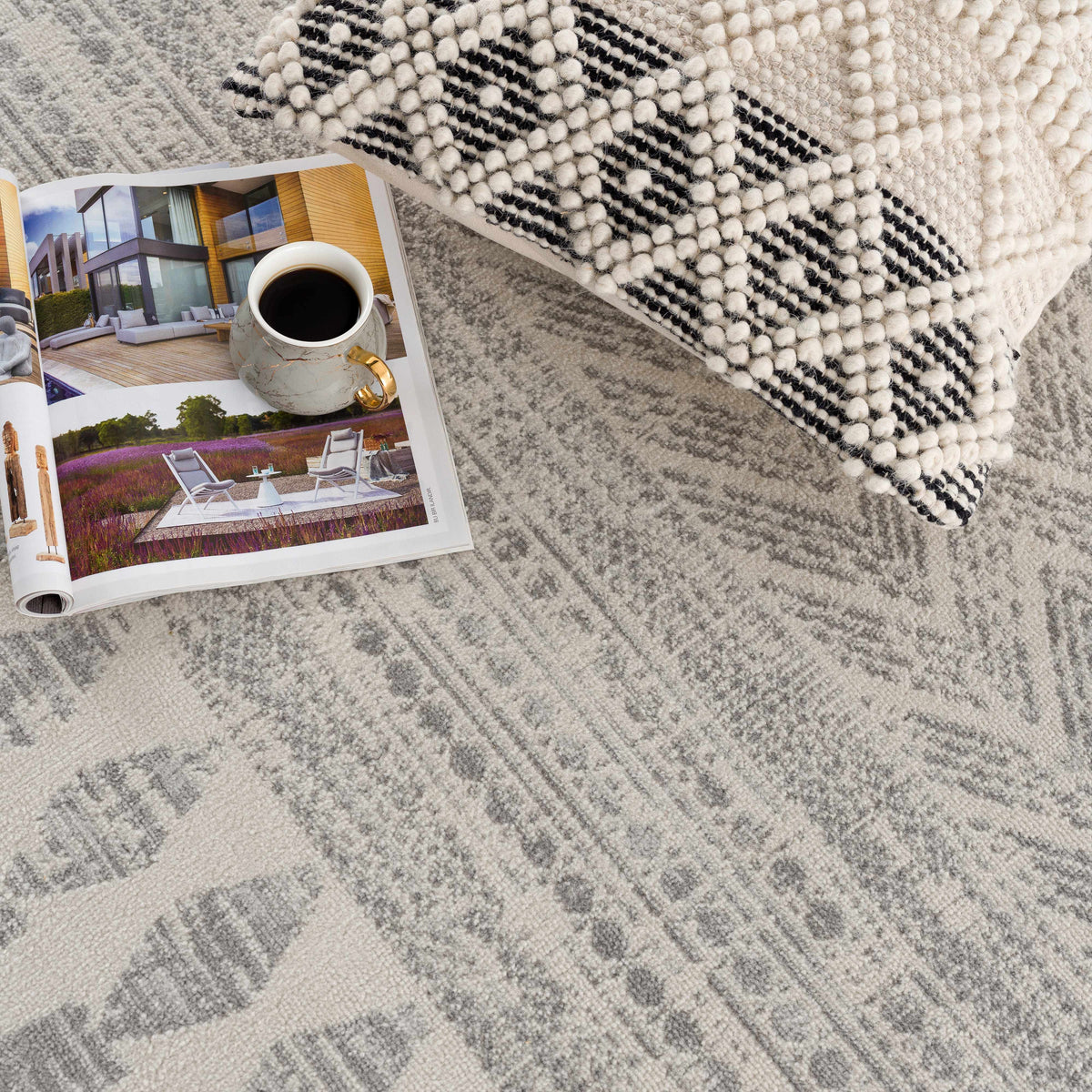 Chinnor Neutral Area Rug, photo 12 of 17