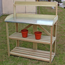 Garden Wooden Plant Bench Work Station by LJGDeals