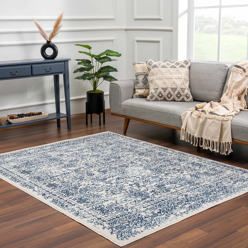 Michie Blue Area Rug