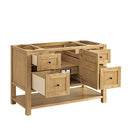 James Martin Breckenridge 48" Single Bathroom Vanity, Light Natural Oak