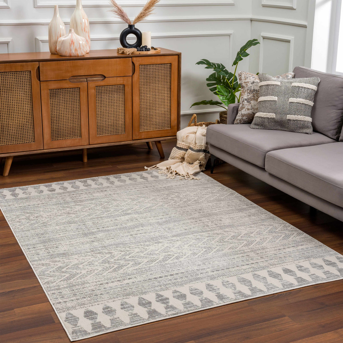Chinnor Neutral Area Rug, photo 15 of 17