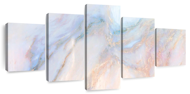 Abstract Pastel Wall Art