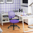 Low-back Computer Task Chair with Adjustable Height and Swivel Casters by LJGDeals