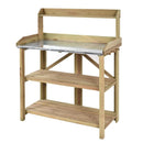 Garden Wooden Plant Bench Work Station by LJGDeals