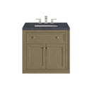 James Martin Chicago 30" Single Bathroom Vanity, Walnut Whisper