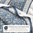Floral Boho Printed Cotton Quilt Set - Indira Collection by Great Bay Home