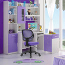 Low-back Computer Task Chair with Adjustable Height and Swivel Casters by LJGDeals
