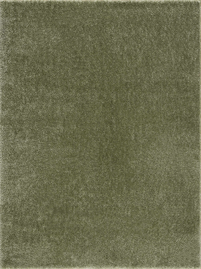 Heavenly Solid Green Plush Rug - Clearance