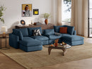 RUBIK V 4 Seats with 2 Ottomans & Pet Bed Module by LINSY HOME