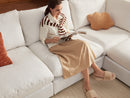 RUBIK V 3 Seats with 2 Ottomans by LINSY HOME