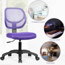 Low-back Computer Task Chair with Adjustable Height and Swivel Casters by LJGDeals