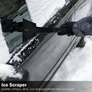 3-in-1 Snow Shovel with Ice Scraper and Snow Brush by LJGDeals
