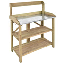 Garden Wooden Plant Bench Work Station by LJGDeals