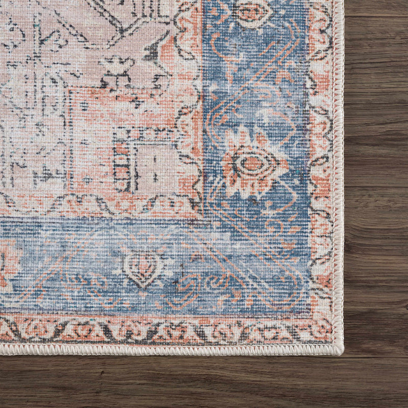 Rosman Distressed Washable Rug